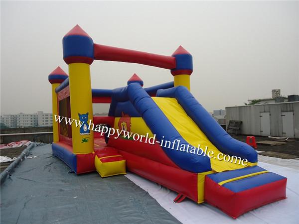 Quality inflatable castle with slide Tom and Jerry bouncy castle for sale