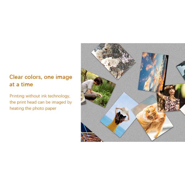 Xiaomi MiNi Photo Printer 300 DPI Picture Printer Pocket Camera DIY Share 500mAh Xiaomi Portable Photo Printer