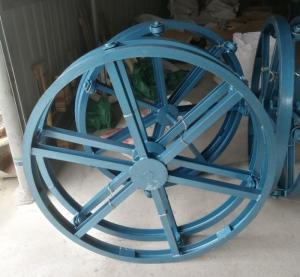 China Vertical Type Underground Cable Tools Supporting Cable Reel In Stringing Line Site wholesale