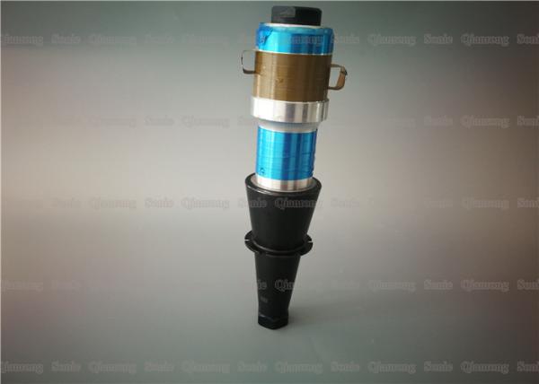 Quality Customized Inverted Horn 15Khz Ultrasonic Transducer With Steel Booster for sale
