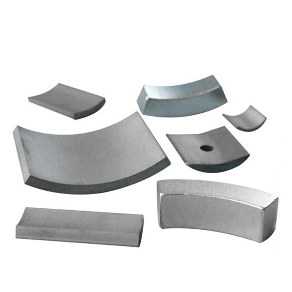 SmCo5 Sm2Co17 Samarium Cobalt Arc Magnet For Motor