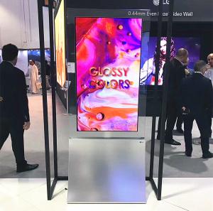 Kiosk Machine Custom OLED Display , Standing Small Flexible OLED Display
