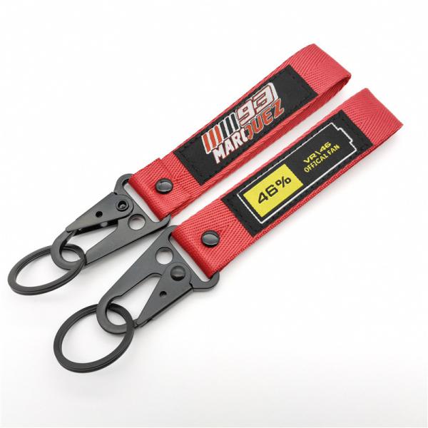 Quality Racer-Inspired Lanyard Strap - Personalized Number Patches & High-Contrast Weaving - Gear Up Your Spirit for sale