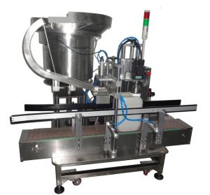 China Full Automatic Pneumatic Screw Capping Machine Monoblock Liquid Filling Machine wholesale