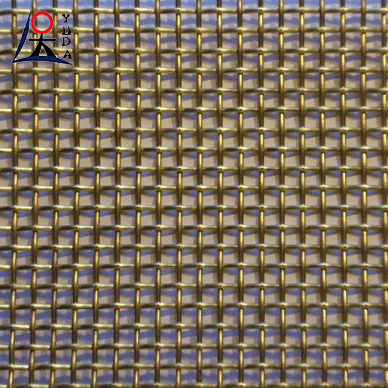 Pure Copper Mesh Red Copper Brass Phosphor Bronze Tinned Woven Mesh