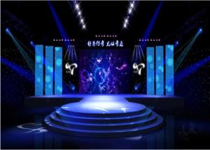 China 1R1G1B Full Color LED Display Board Constant Current Drive 140° Vertical Viewing Angle on sale