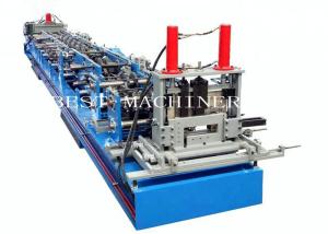 PLC Quick Changeable Purline Machine , CZ Interchangeable Purlin Machine