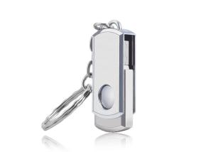 China High Read / Write Speed USB Memory Disk , Swivel USB Flash Drive With Keyring wholesale