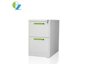 China 730mm Height Office Vertical Steel Filing Cabinets With 2 Drawer Efficient Design wholesale