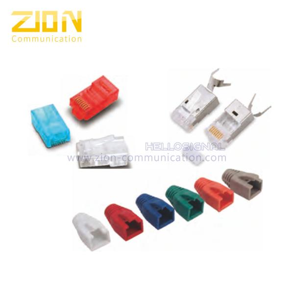 Quality Cat.5e/6A Plug 8P8C 3U-50U , Modular AR Plug, Ethernet , from China Manufacturer - Zion Communiation for sale