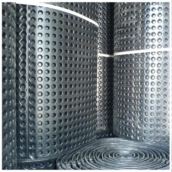 Durable Foundation Drainage Panels Deck Drainage Mat For Underground Structures