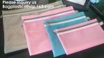 A4 Office File Folder Zip Lock Mesh Color Package Clear PVC Document Bag,File