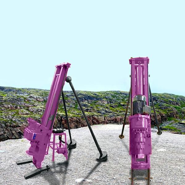 Deep Rock Drilling Rig Borehole Drilling Equipment Portable Pneumatic DTH Drilling Rig