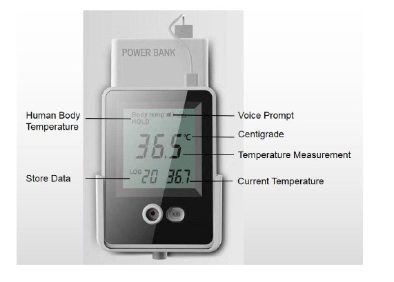 Gray 2.0MP Camera 720P Smart Wireless Doorbell indoor office