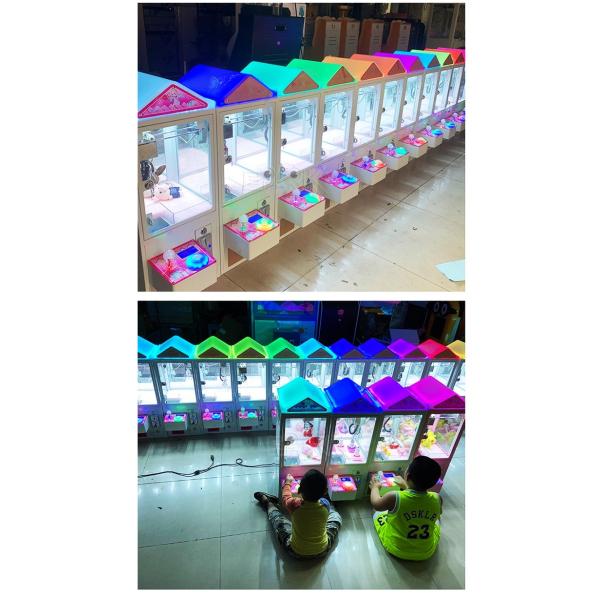 Single Half Doll Machine Claw Crane Game Mini Claw Machine For Sale Table Kids Play