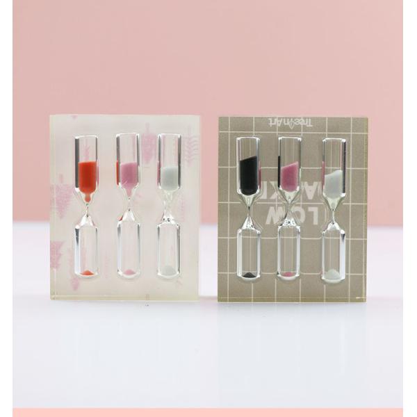 1 3 5 Minute Acrylic Hourglass Custom Crystal Hourglass