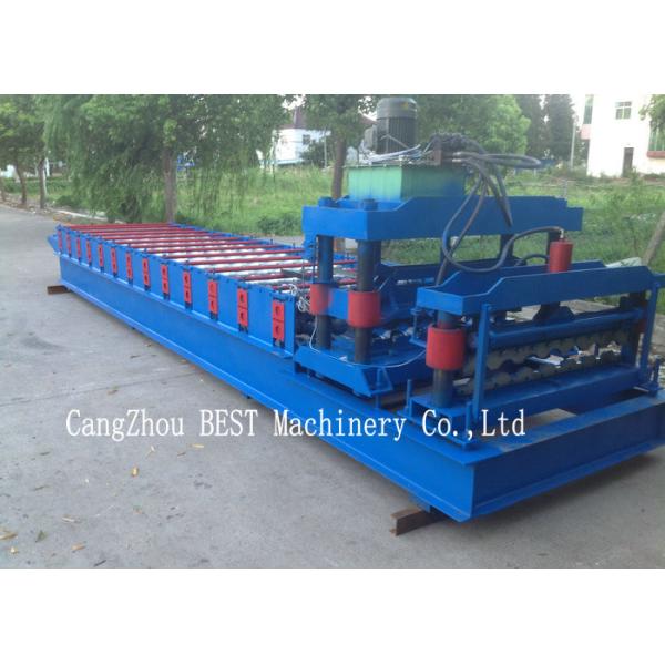 Professional Double Layer Roof Tile Roll Forming Machine , Roll Forming Equipment