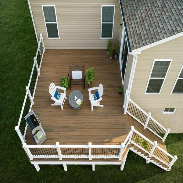 Modern LIKEWOOD 200*32 PVC Decking Wood Grains Optional for Outdoor Composite Wood Deck