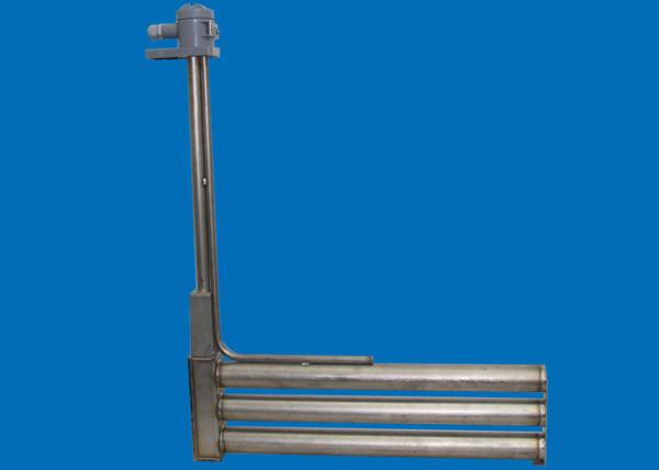 Quality 3 Element Stacked Type L Shaped Titanium Immersion Heater 480V 3P 36KW for sale
