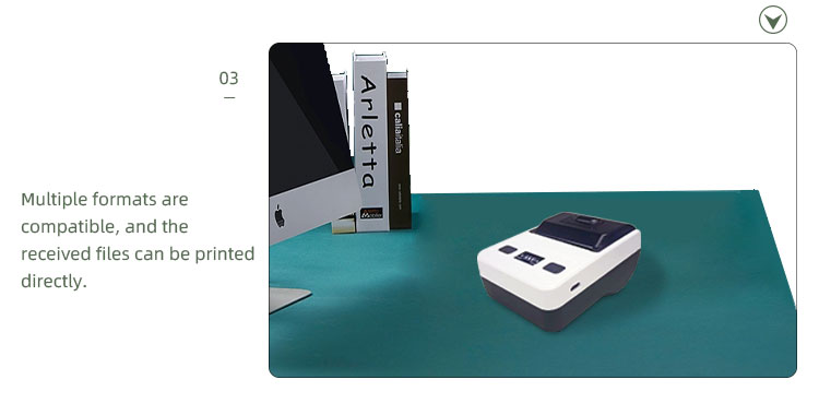 Thermal Printing Data Terminal with 58mm Portable Printer and High Resolution Output
