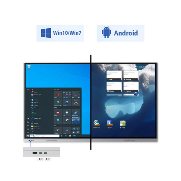 55 Inch Multi-Touch Smart Interactive Whiteboard Digital Whiteboard Interactive Flat Panel Price