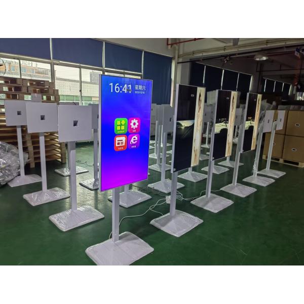 Capacitive Touch Self-Service Ordering Kiosk with QR Scanner Camera Receipt Printer