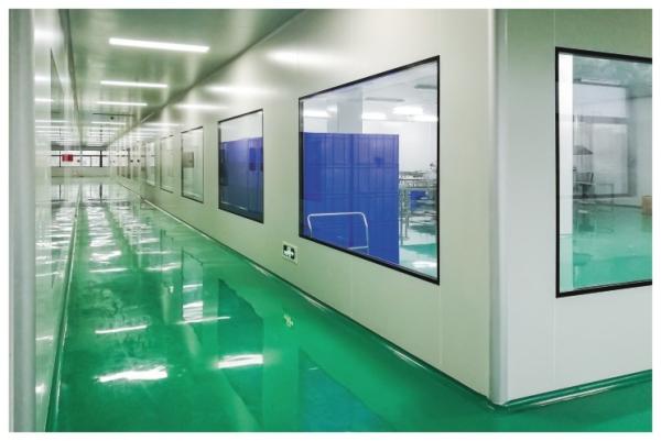 Quality Aluminum Frame Double Tempered Glass Window For Clean Room Environments for sale