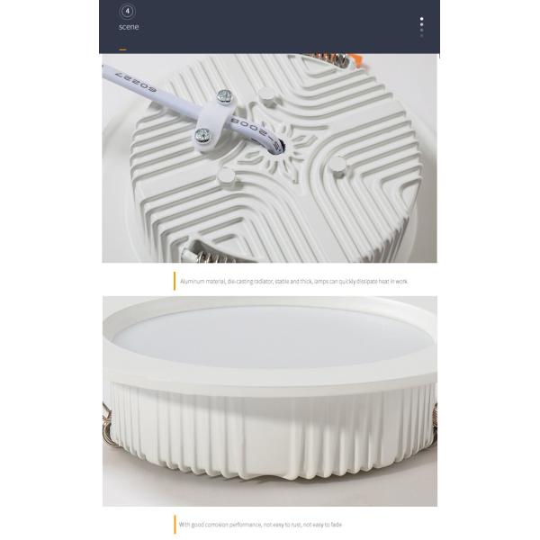 Ceiling Recessed IP44 Slim LED Panel Lights Residential