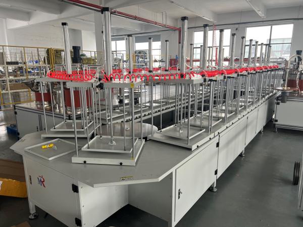 Quality 24 Stations PU Caps Heating Work Table 220V Electric Power Source for sale