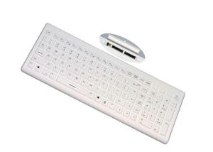 China Sanitary Key Industrial Wireless Keyboard USB Dongle With Ridge At Back wholesale