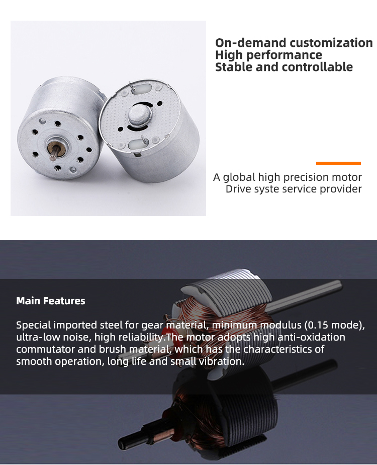 Faradyi Customized 0.09 A Mini Dc Motor 6v 4500rpm 310 Micro Brushless BLDC Dc Motor For Fan Ev Car Vehicles/ Air Freshener