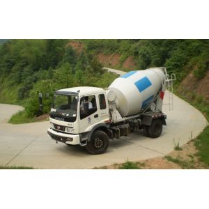 China 6m3 Volumetric Concrete Truck , 4x2 Concrete Mixing Transport Truck wholesale