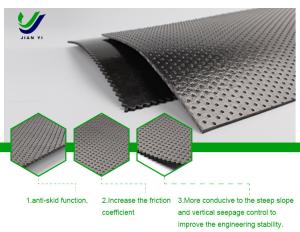 Multi Purpose Rough HDPE Geomembrane For Landfill And Tailings Storage