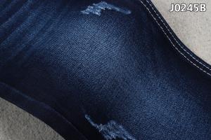 China Vortex Spinning Yarn Stretch Cotton Denim Fabric 3/1 Weave Sanforizing wholesale