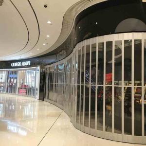 China Manual Operation Side Folding Shutter Customized For Showroom wholesale