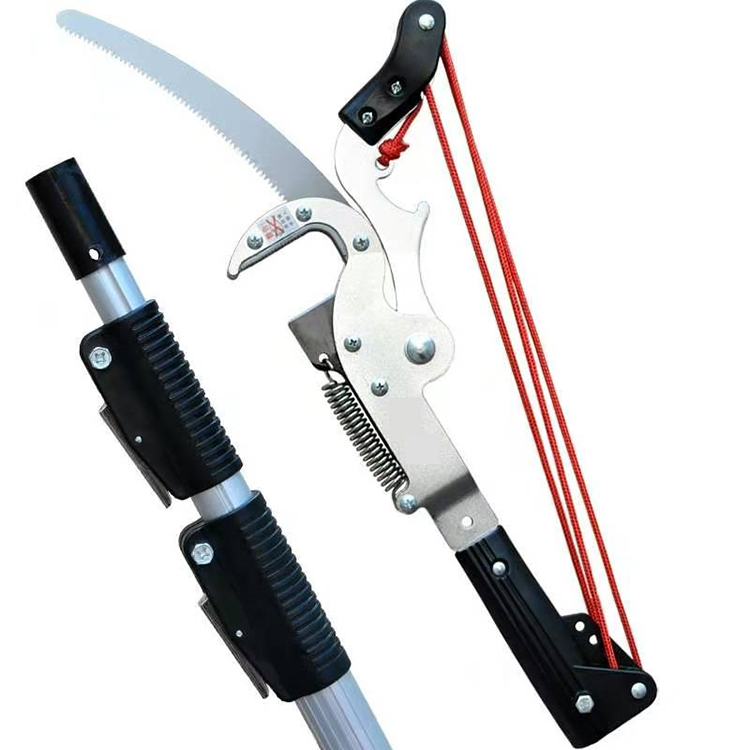 Telescopic Cordless Pruning Shears Pruner Extension Long Handled Secateurs