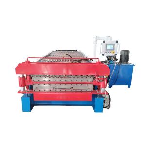 China Roof Tile Roll Making 4m/Min Double Layer Forming Machine wholesale