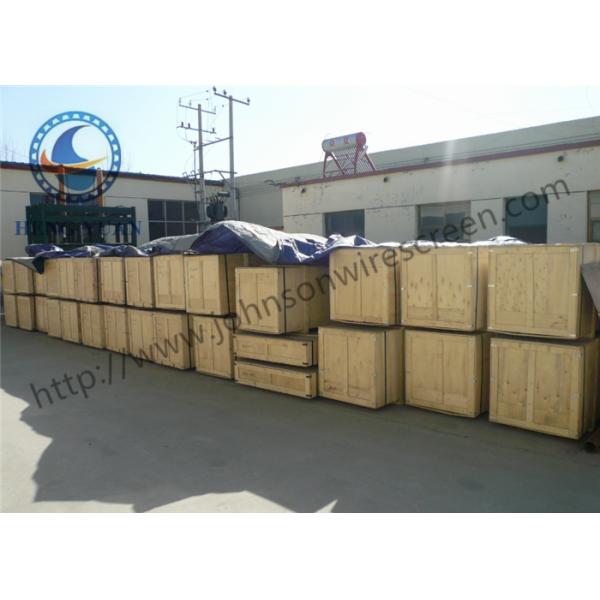 Cylinder Filter Johnson Wedge Wire Screens Foti Slot 0.5 Mm Stainless Steel