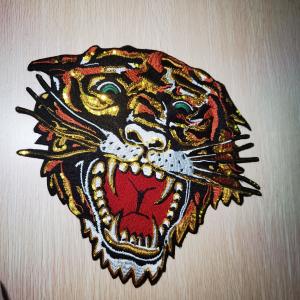 China Fashion Embroidery Custom Patch Pearl Self Adhesive Printed Gold Glitter on sale