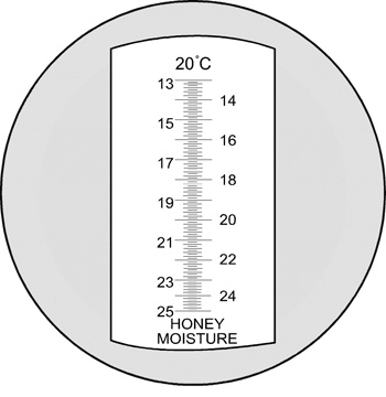 Honey Optical Refractometer , Clinical Refractometer Automatic Temperature Compensation