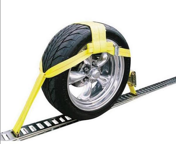 Quality 3000kg Capacity Webbing Lashing Strap Polyester Ratchet Tie Down Lashing Strap for sale