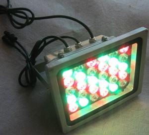 RGB with DMX controller led 30W flood light