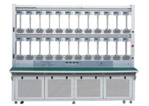 Glass 0.1 Fully Automatic Close Link Single Phase Energy Meter Test bench For 24 P