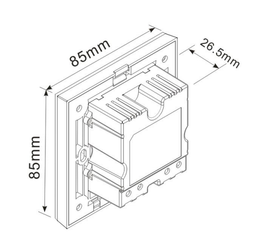 trailing edge dimmer Dimmer touch 100W LED downlight triac dimming panel 86 panel