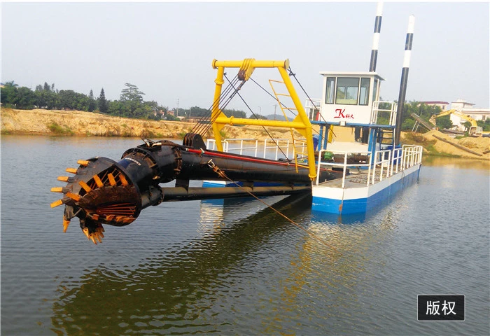 18" 3000m3/Hr Suction Dredger Ship 15m Sand Mining