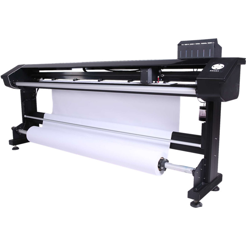 Retail Full Color Large Format Inkjet Plotter , Inkjet Pattern Plotter Printer 120sqm/h