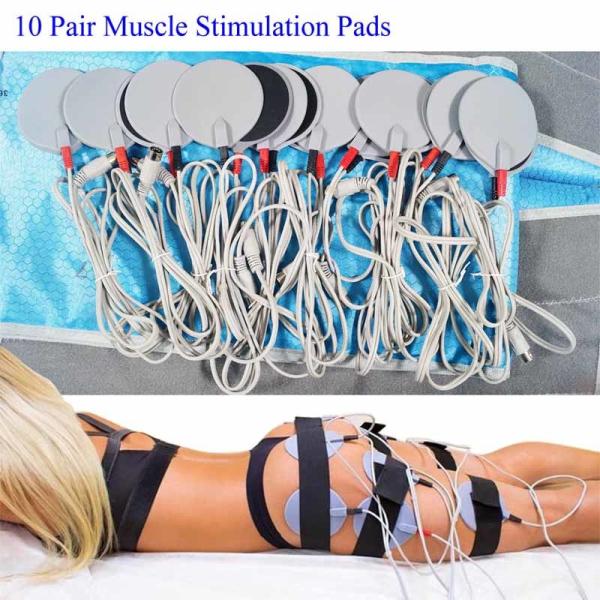 4 In 1 EMS Far Infrared Pressotherapy Lymphatic Drainage Eyes Body Shapes Weight Loss Equipment