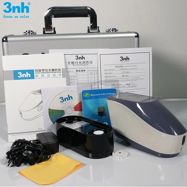 Color Difference Analysis 3nh Spectrophotometer YS3010 With SCI SCE Measurement Data