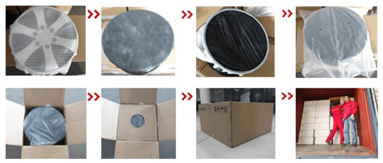 A356.2 Material 15 Inch 4 Holes Cast Aluminium Wheels