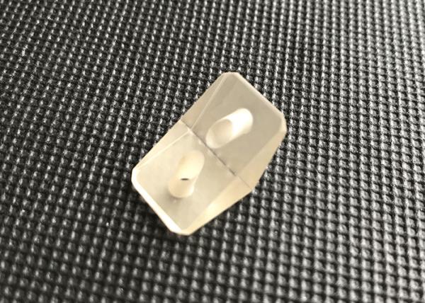 Quality Durable Optical Glass Prism , Isosceles Triangle Prism With Through Holes for sale